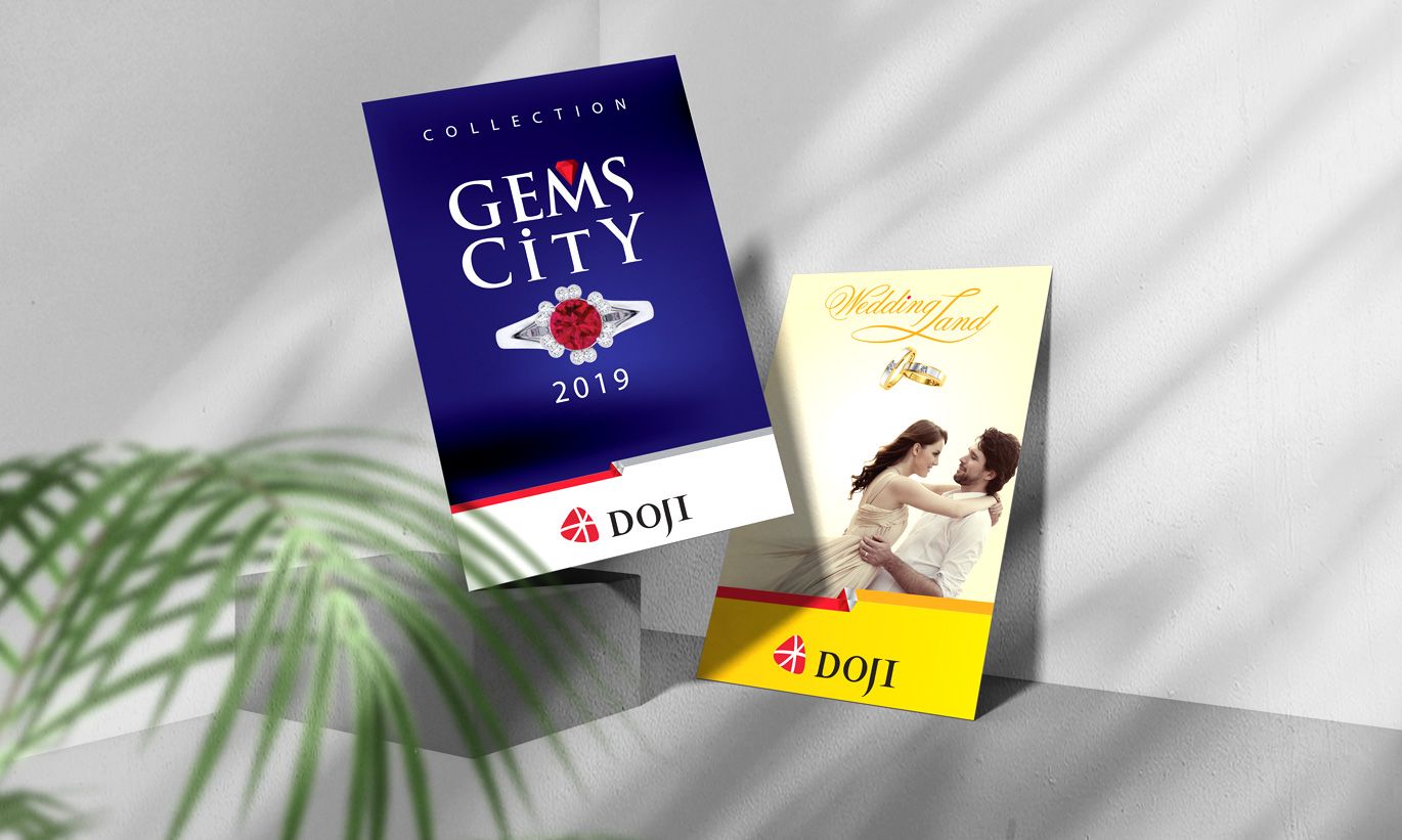 thiết kế Poster thương hiệu Doji 1