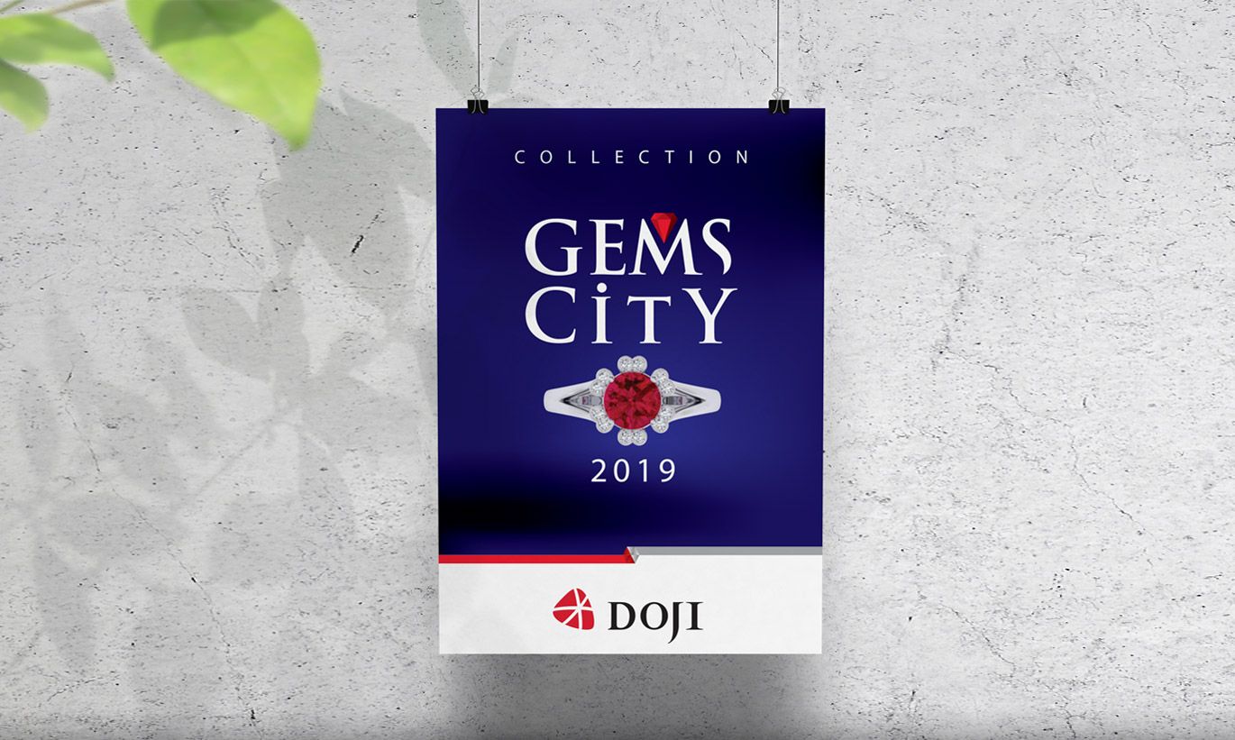 thiết kế Poster thương hiệu Doji 3