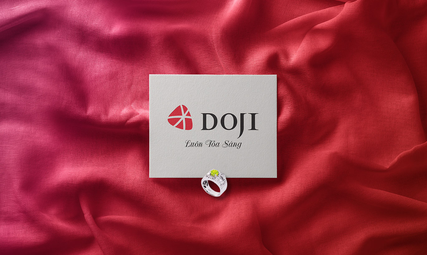 bộ nhận diện thương hiệu Doji 5