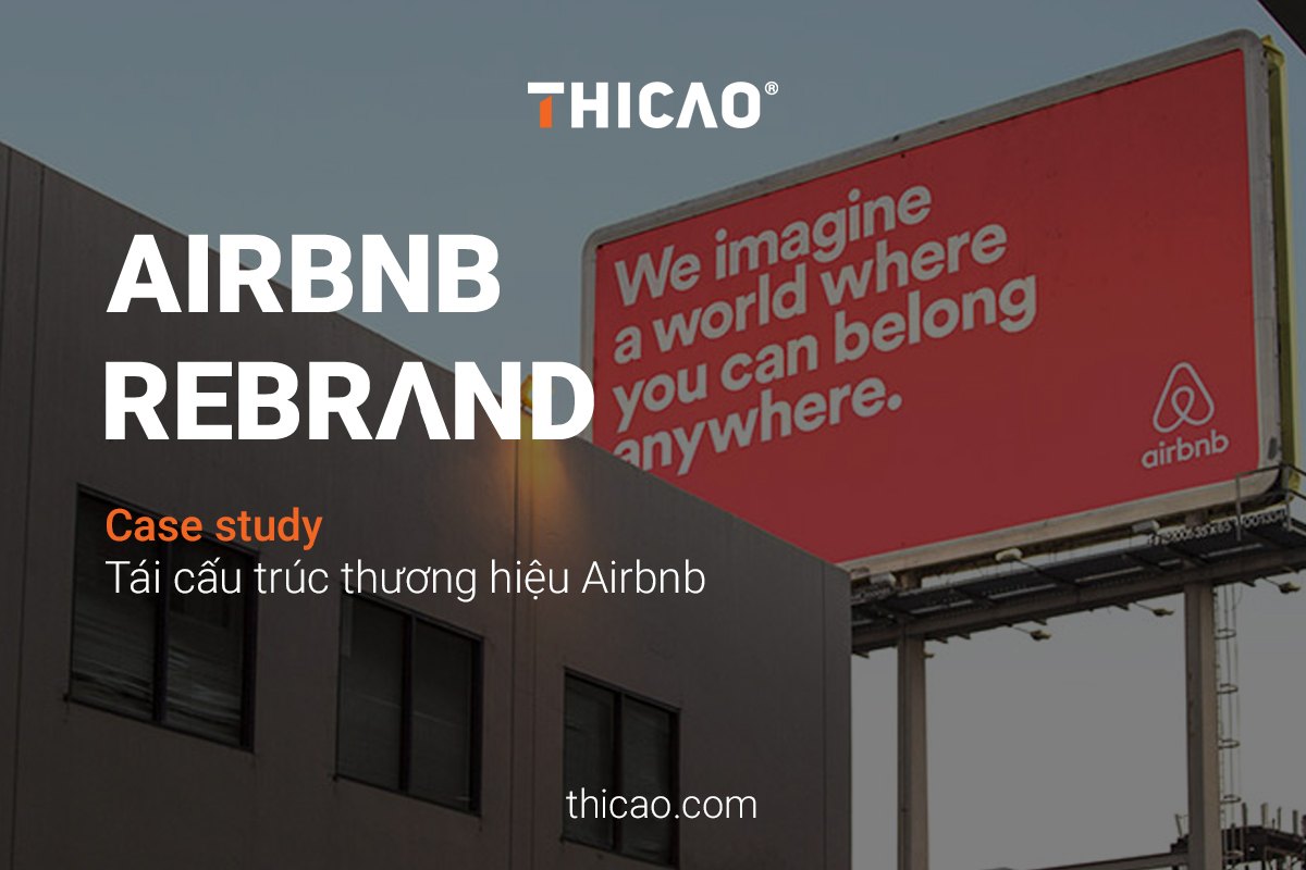 Tái cấu trúc thương hiệu Airbnb Rebrand