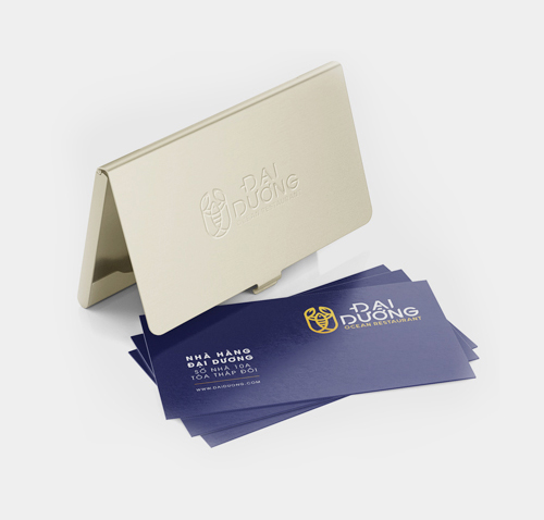 quy trình thiết kế Name card