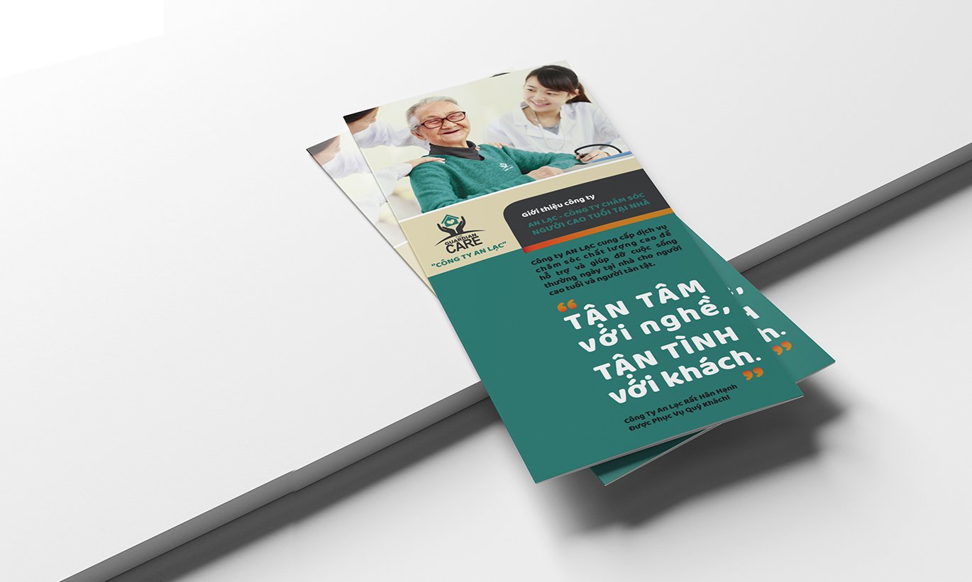 thiết kế Brochure công ty An Lạc 1