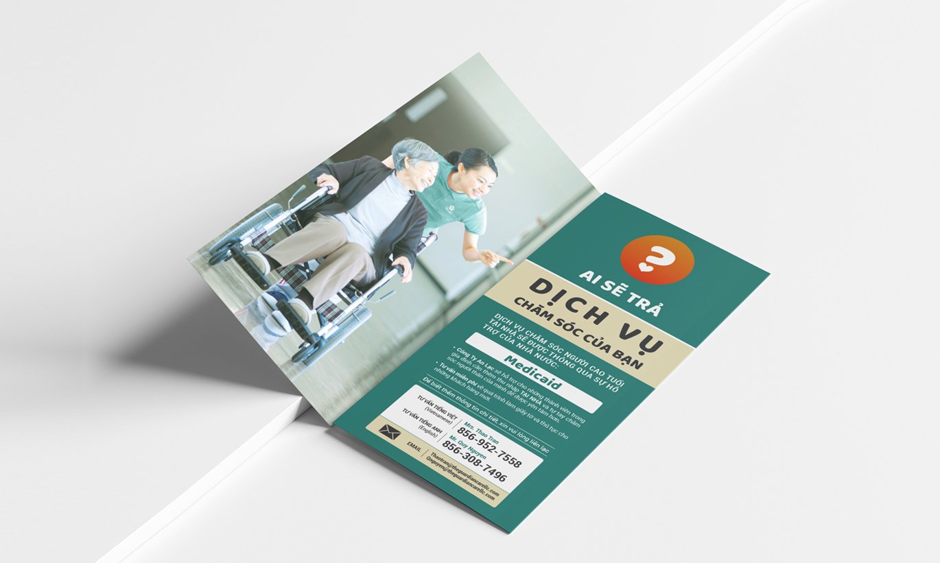 thiết kế Brochure công ty An Lạc 3