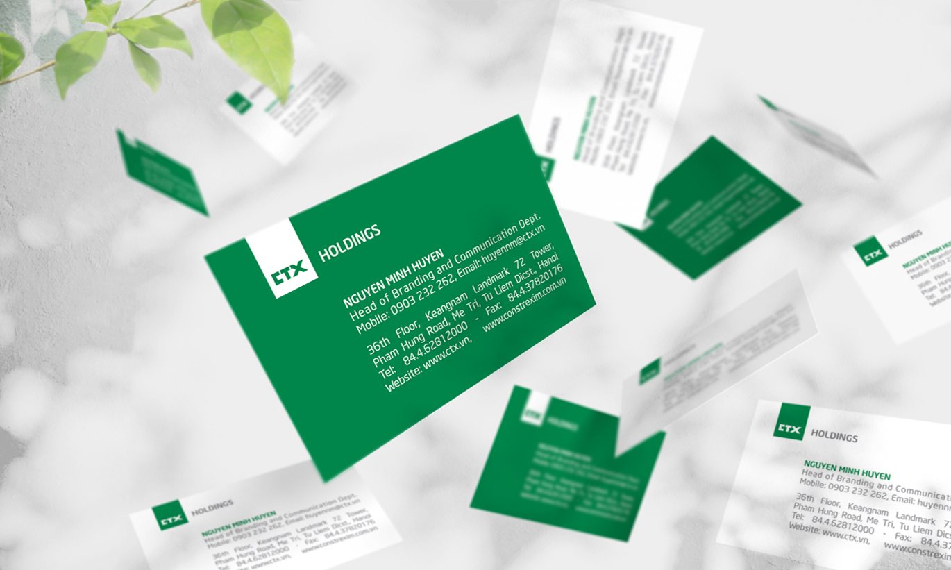 thiết kế Card Visit CTX Holdings 1