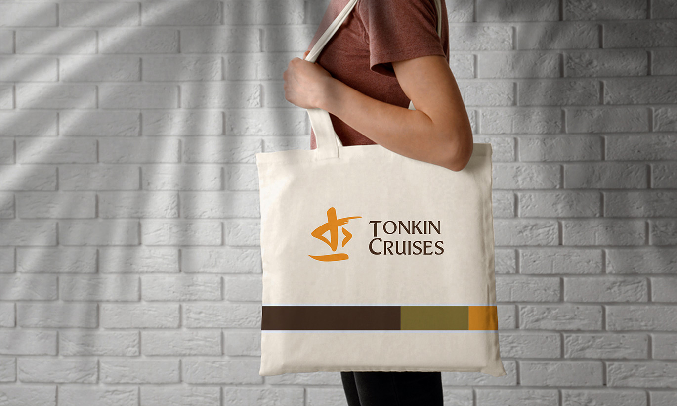 thiết kế logo nhận diện thương hiệu Tonkin Cruises 2