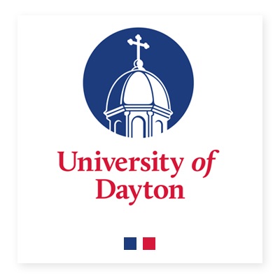 Logo đại học Dayton