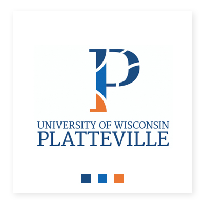 Logo đại học Winconsin Platteville