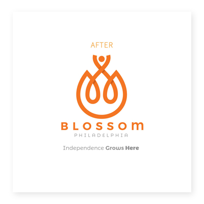 Logo trung tâm Blossom Philadelphia