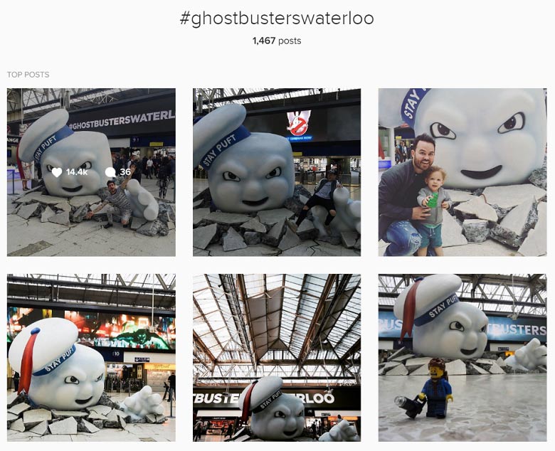 Ghostbusters - Experiental marketing